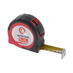 Рулетка Intertool 10мx25мм (MT-0410)intet