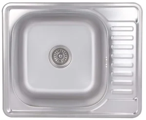 Кухонна мийка Brinex Satin 5848 0,8мм (BRIN5848SAT08)