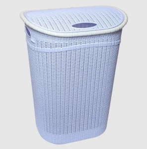 Кошик для білизни Irak Plastik Gordes бузковий 44,2x36,5x58см 52л (5609)