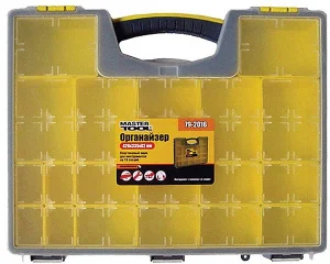 Органайзер MasterTool 19 секцій 420x335x62 мм 79-2016