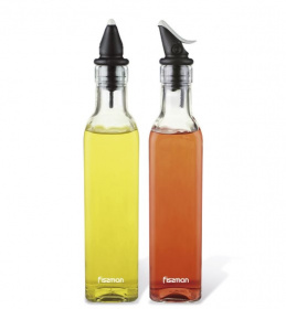 Фото набор бутылок для масла и уксуса fissman 2x250мл 2 предмета (6516)