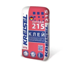 Клей для приклеювання і армування ППС і МВ Kreisel 215 зима 25кг