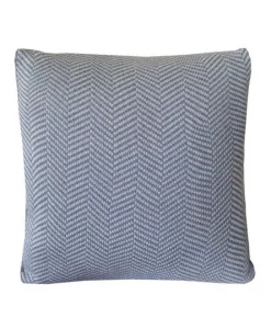 Наволочка Прованс British Grey в'язана жакардова 45x45см (010427)