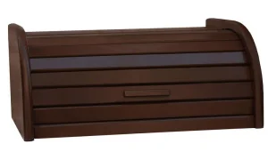 Хлібниця дерев`яна Mazhura Шоколадно-коричневий колір 20,5x40,5x30,5см (mz502877)