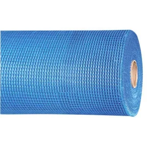 Склосітка Fiberglass синя 6x5мм, 50м.кв, 145гр/м2