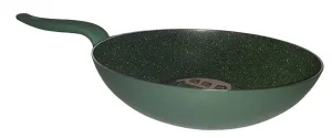 Фото сковорода вок piardi home green induction 28см (grew2825ve01)