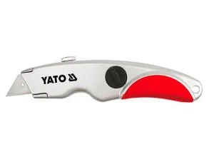 Ніж YATO висувне трапецієподібне лезо +2 леза (YT-7520)