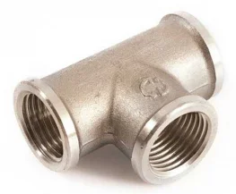 Тройник General Fittings 1/2" никель (270014N040404A)