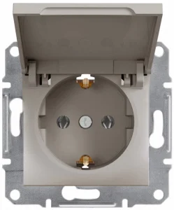 Розетка Schneider Asfora EPH3100169 бронза