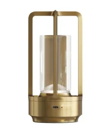 Фото настольная лампа с аккумулятором kloodi ta-5v can cct gd