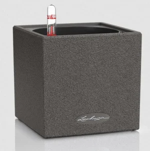 Розумний вазон Lechuza CANTO Stone 14 графітно-чорний 14x14x14см (13472)