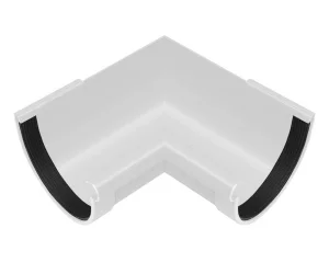 Кут внутрішній 90° RainWay 130 білий