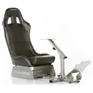 Фото кокпит playseat evolution - black с креплением для руля и педалей (rem.00004)