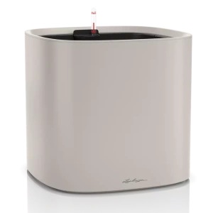 Вазон Lechuza Pila Planter Color бежевий 35х35х32,5см (15907)
