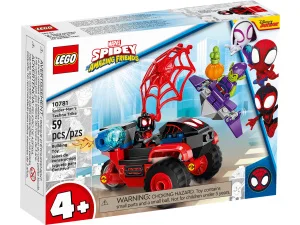 Фото конструктор lego marvel техно велосипед человека-паука 59 деталей (10781)
