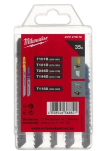 Полотна для лобзика Milwaukee 35шт (4932479088)