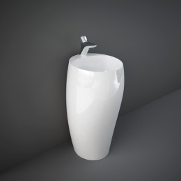 Напольный умывальник RAK Ceramics Sanitaryware Cloud 49,5x49,5x90см (CLOFS5001AWHA)