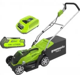 Газонокосилка аккумуляторная Greenworks G40LM35K2 с АКБ 2 Ah и ЗП (2501907UA)