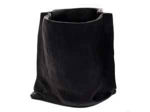 Ваза Lefard чорна 28x23,2x27см (811-040)