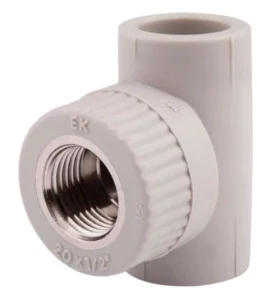 Трійник поліпропіленовий Ekoplastik PPR 32х3/4" ВР (STKI03225X)