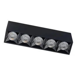 Фото светильник nowodvorski midi led black 20w 4000k (10058)