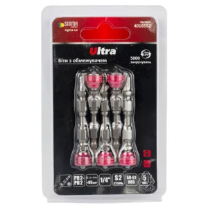 Набір біт Ultra PH2-PH2x65мм 5шт (4016552)