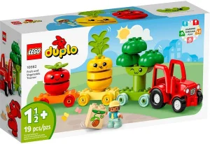Фото конструктор lego duplo my first трактор для выращивания фруктов и овощей 19 деталей (10982)