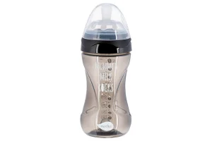 Пляшка для годування антиколікова Nuvita NV6032 Mimic Cool 3м+ 250мл (NV6032BLACK)