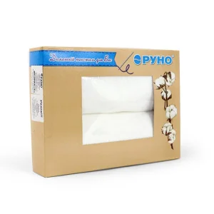 Набір махрових рушників Руно White 70x140см 2 предмети (434.09КУ)