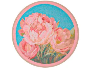 Серветка Lefard Home Textile Півонії прогумована 36см (711-061)
