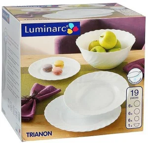 Сервіз столовий Luminarc Trianon 19 предметів (144)