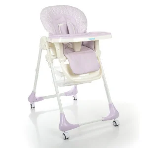Фото стульчик для кормления bambi m 3233l lilac светло-фиолетовый (304692)