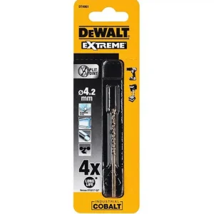 Свердло по металу DeWALT EXTREME INDUSTRIAL COBALT HSS-CO 4,2x43x75мм (DT4961)