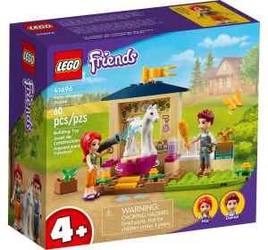 Фото конструктор lego friends конюшня для мытья пони 60 деталей (41696)