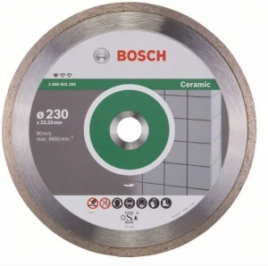 Диск алмазний Bosch Standard for Ceramic 230x22,23x1,6x7мм (2608602205)
