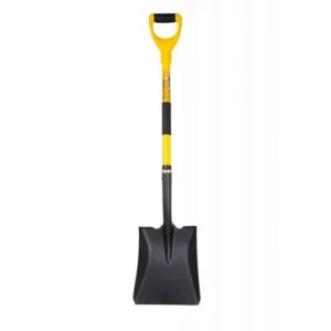 Лопата совкова з фібергласовою ручкою MASTER TOOL 240x300x490мм L-1100мм (14-6278)