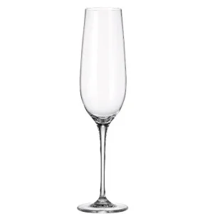 Набір келихів для шампанського Bohemia Uria 270мл 6 предметів (9600)