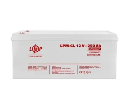 Аккумулятор гелевый LogicPower LPM-GL 12V 250Ah (21081)