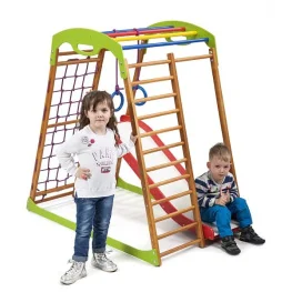 Детский спортивный комплекс для дома SportBaby BabyWood Plus 1