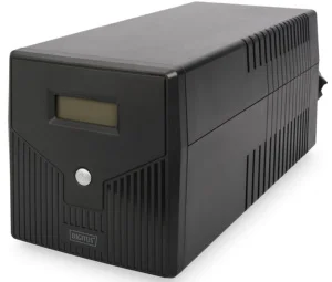 Джерело безперебійного живлення Digitus 1000VA/600W LCD RJ45 RS232 USB 4xSchuko (DN-170074)