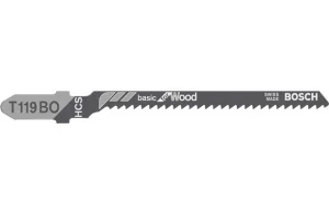 Пильне полотно для лобзикової пилки Bosch T119 ВО HCS 2шт (2609256717)