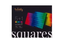 Фото панель twinkly smart led squares 1+5 rgb gen ii ip20 16x16см (twq064stw-07-beu)