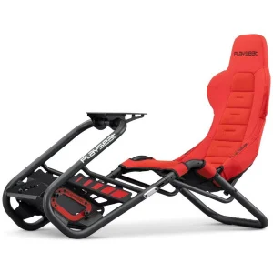 Фото кокпит playseat trophy - red с креплением для руля и педалей (rap.00314)