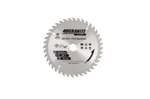 Круг пиляльний по дереву Granite 40T 180x22,2мм (5-18-040)