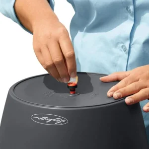 Розумний вазон Lechuza Classico Color 18 сірий 2.5л (13263)