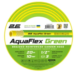 Шланг садовый 2Е AquaFlex Green 1/2“ 20м (2E-GHE12GN20)