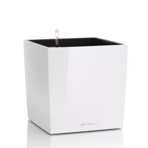 Фото вазон lechuza cube premium 30 белый 29,5x29,5x30см 12л (16460)