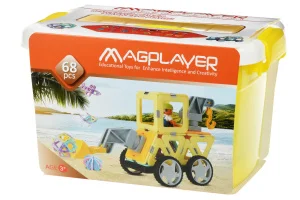 Фото конструктор магнитный magplayer 68 элементов (mpt2-68)