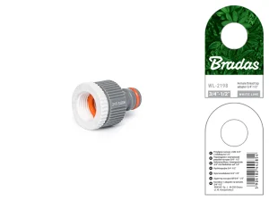 Адаптер редукційний Bradas WHITE LINE РВ 3/4" на 1/2" (WL-2198)