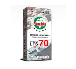 Стяжка цементна Ансерглоб LFS-70 25 кг